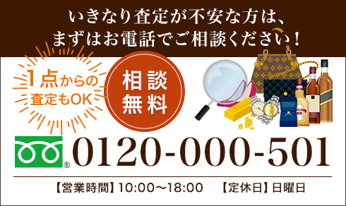 お電話での問い合わせ：0120-000-501